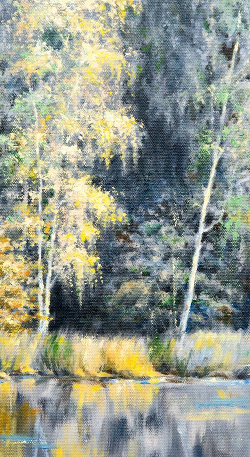 Forest edge by Galyna Shevchencko