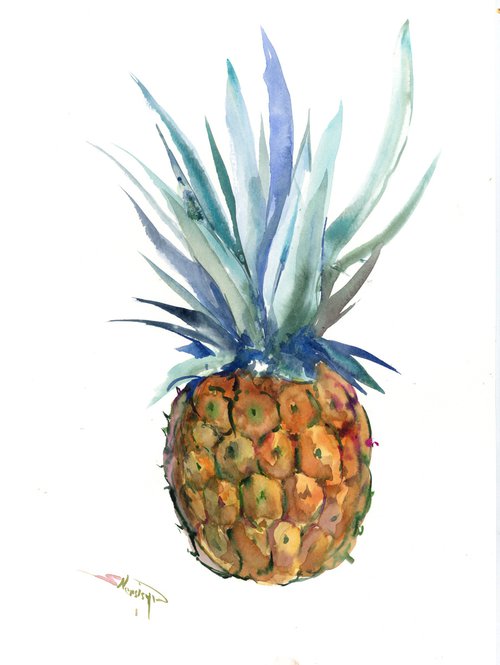 Pineapple by Suren Nersisyan