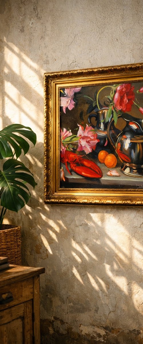 Splashes of red by Dita Galas