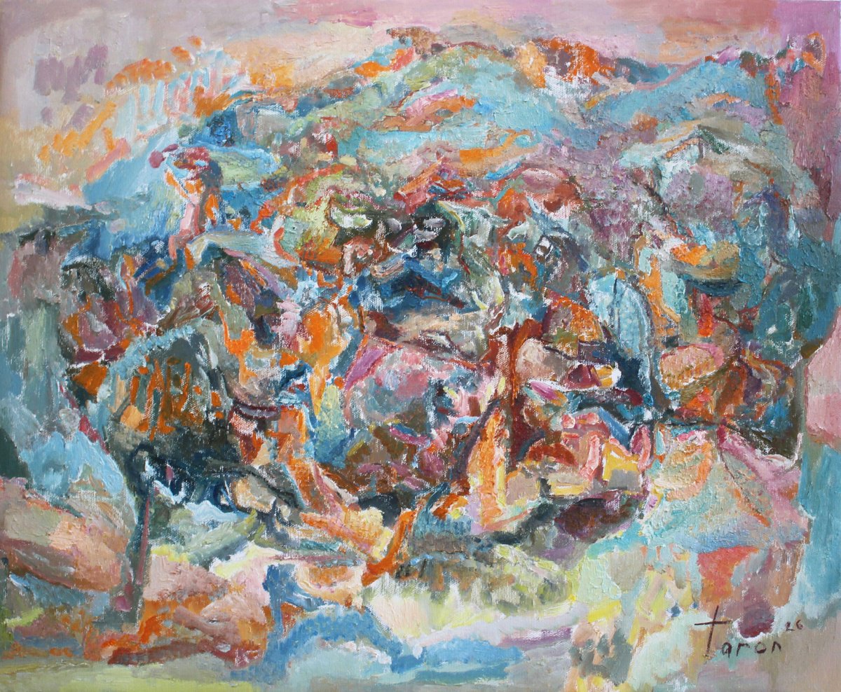 Morning In Winter By Taron Khachatryan, 22 X 18, Artwork For Sale On Artfinder