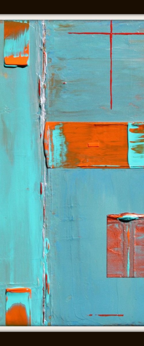 Small Primitive Expression Abstract by Robert Lynn