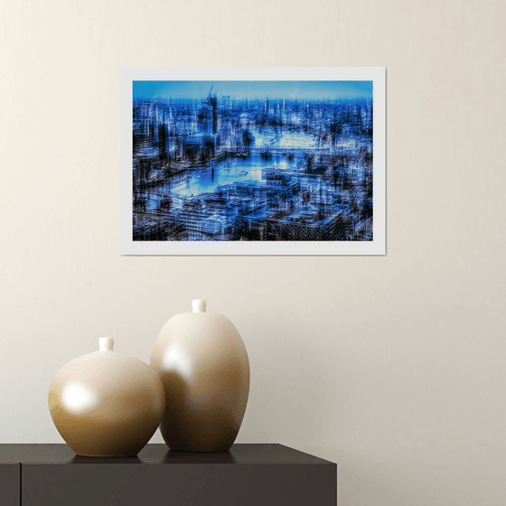 London Vibrations - The Thames. Limited Edition 1/50 15x10 inch Photographic Print