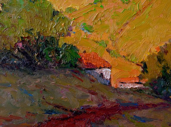 Green Hills and the Light of Evening