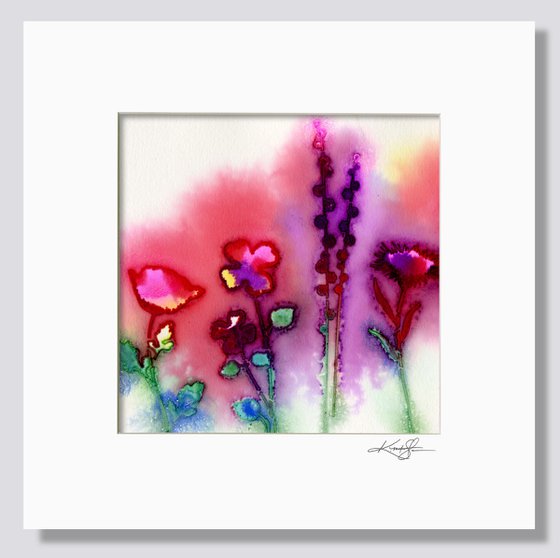 Simply Beautiful 2  - Flower Painting by Kathy Morton Stanion