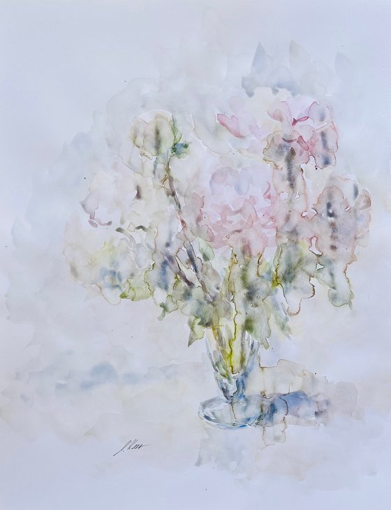 Peonies 50x65 cm 2025