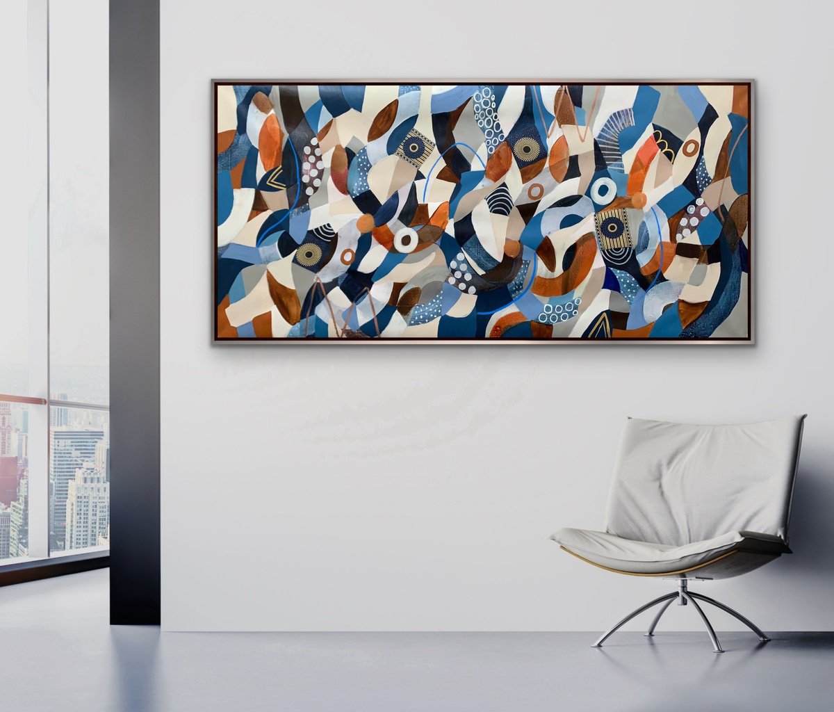 Like Seashell Upon The Beach By Rashna Hackett, 72 X 35, Artwork For Sale On Artfinder