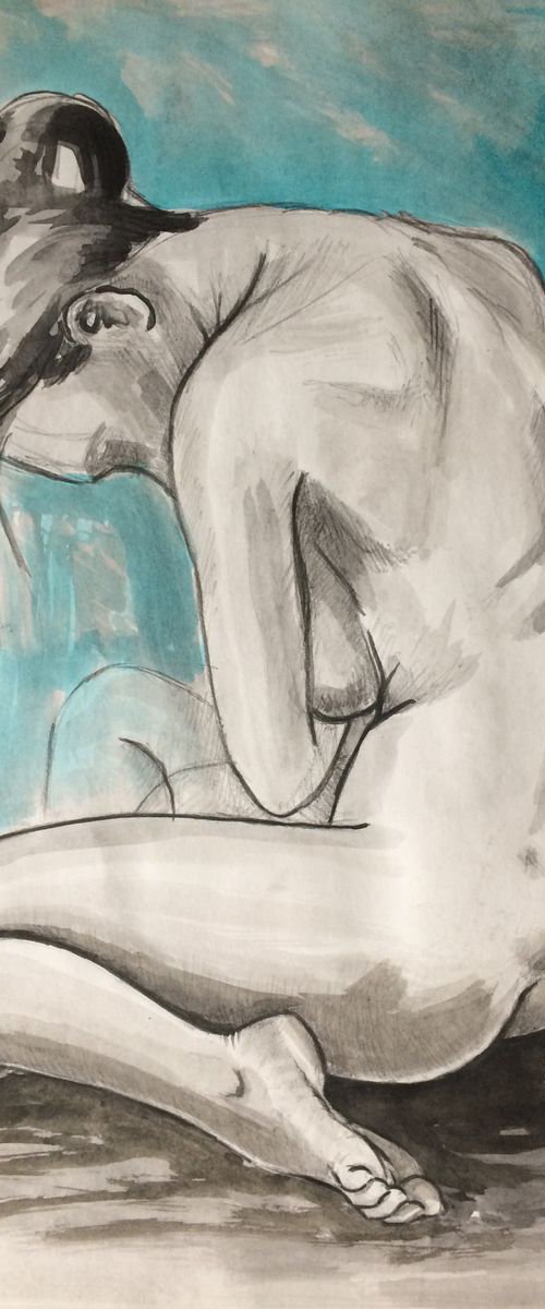 Nude Study by Vincenzo Stanislao