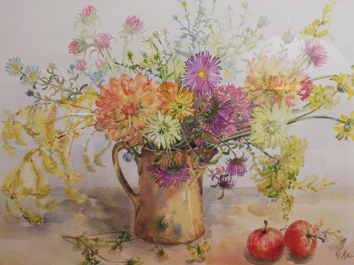 Bouquet of autumn flowers by Gintare Petrauskiene
