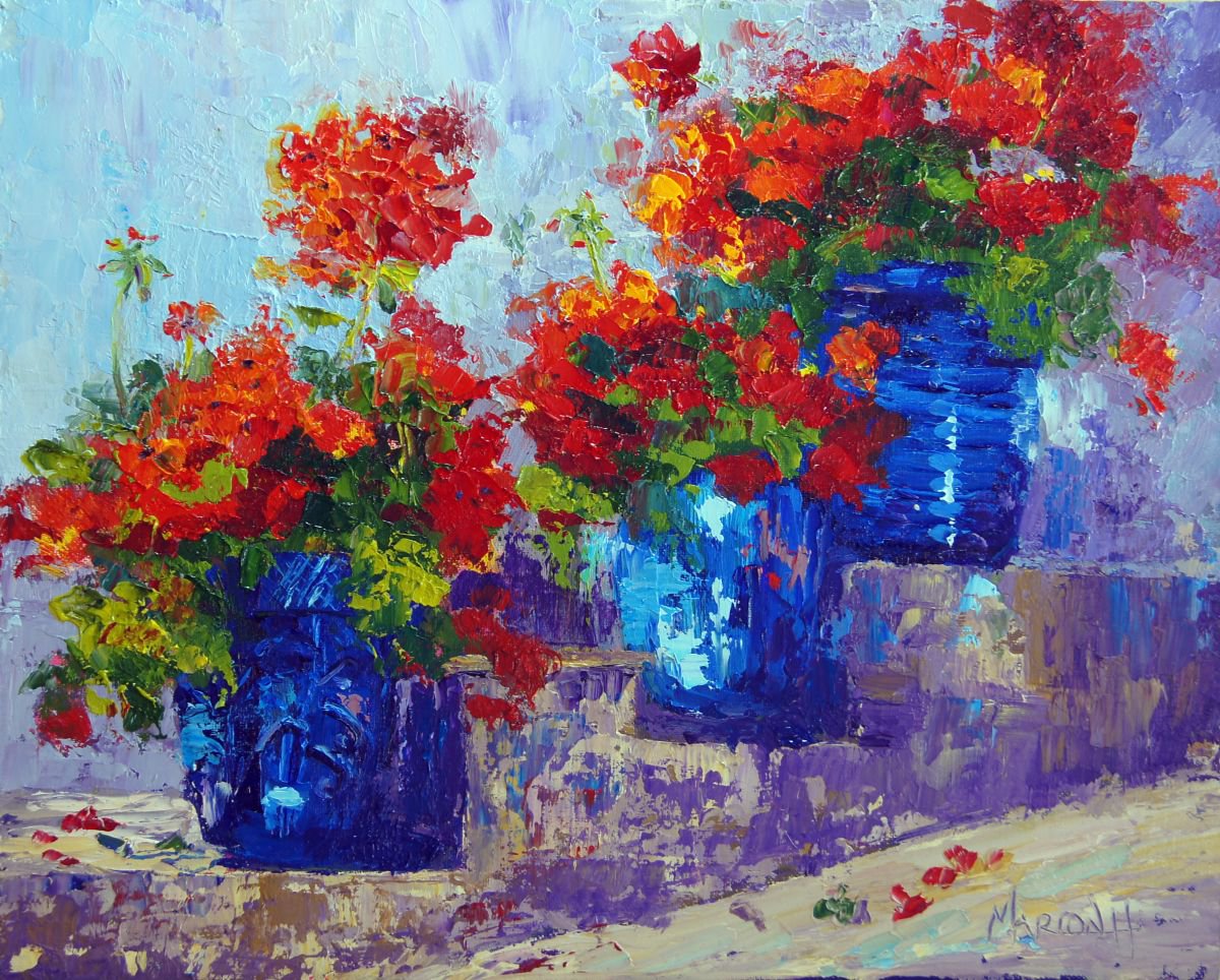 Provence Pots by Marion Hedger