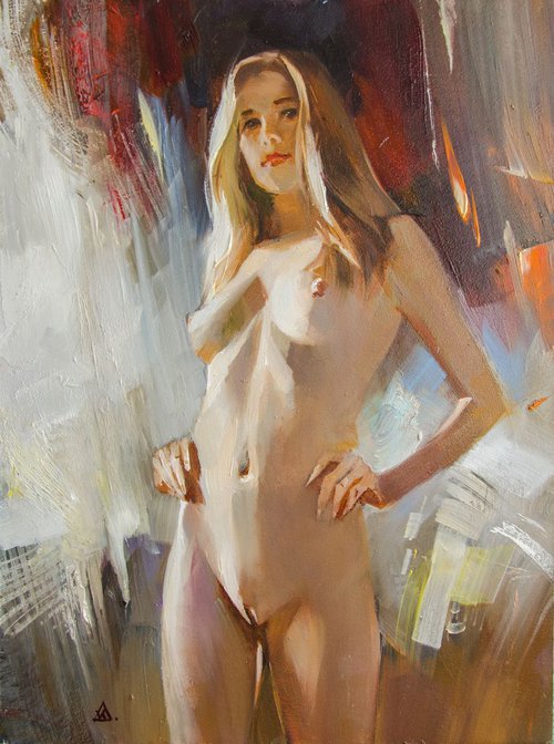 Oksana (30x40 cm) by Valentin
