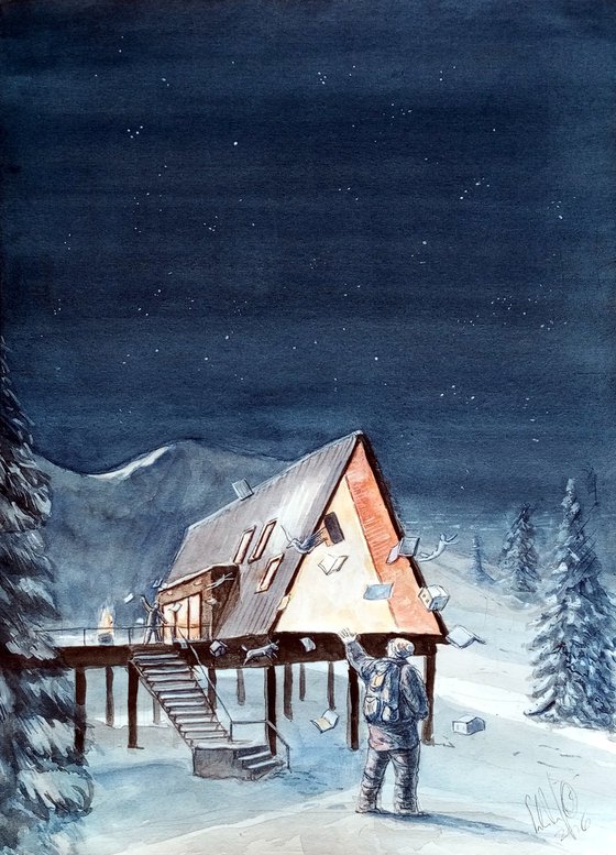 Leaving in the night