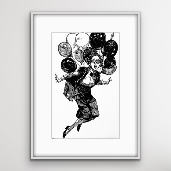 She Floated Away