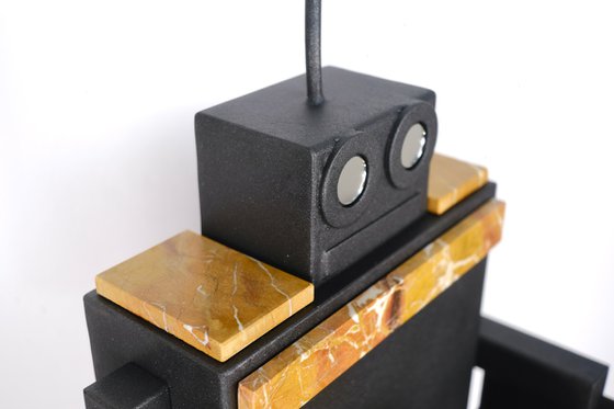 ROBOOK METALLIC BLACK/ YELLOW MARBLE N1/20