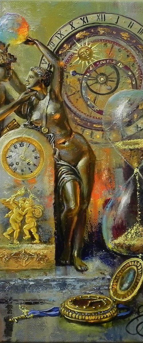 "Contemplation of Time" - 2022 by Yurii Novikov