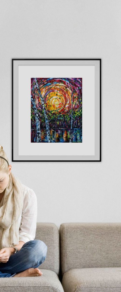In the Vortex of Nature by Lena Owens at OLena Art