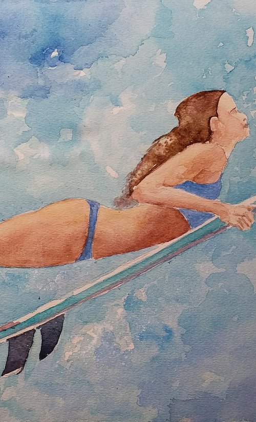 WAITING FOR THE WAVE by Zoran Mihajlović Muza