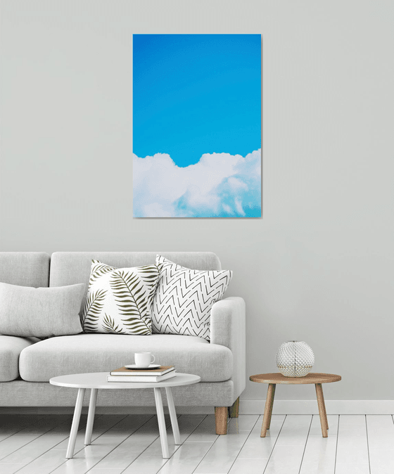 Blue Clouds I | Limited Edition Fine Art Print 1 of 10 | 60 x 90 cm