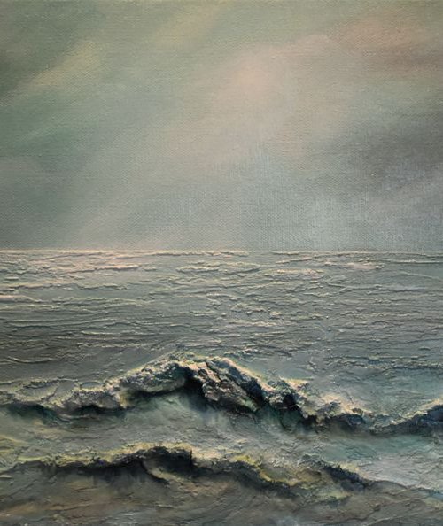 Sea Escapes II Seascapes Ocean paintings by Tamara Bettencourt