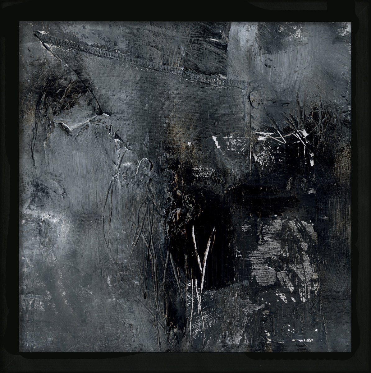 Abstract Painting By Kathy Morton Stanion, 13 X 13", Magical Incantations 22, Original Artwork