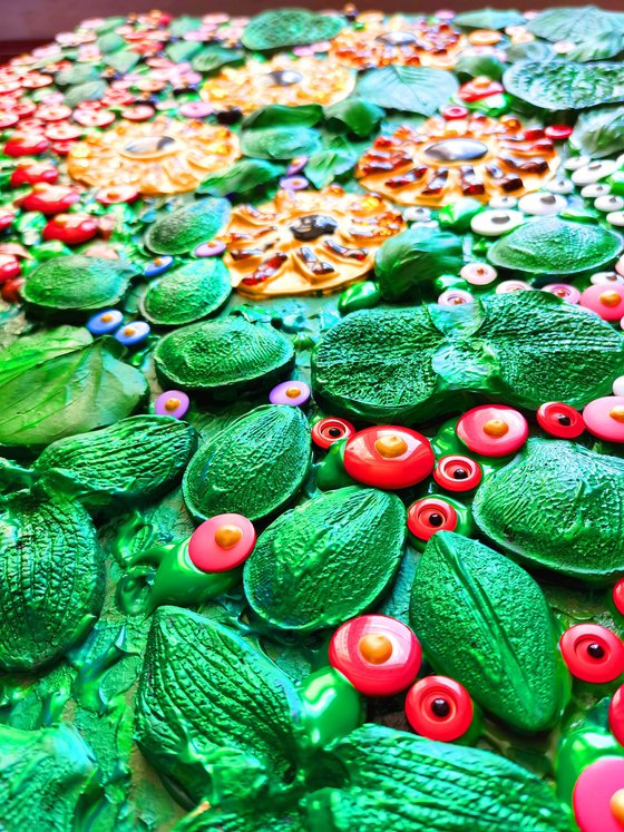 COLORFUL SUMMER GARDEN