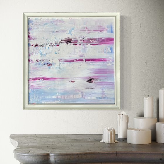 Silence between the waves. Diptych