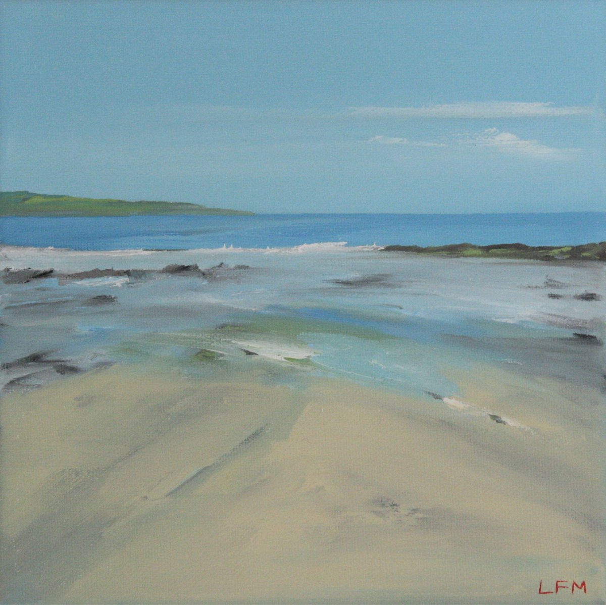 Tide coming in by Linda Monk