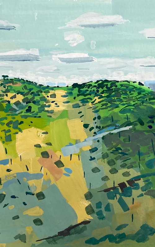 Hillside Kuzuku by Paul Gurney