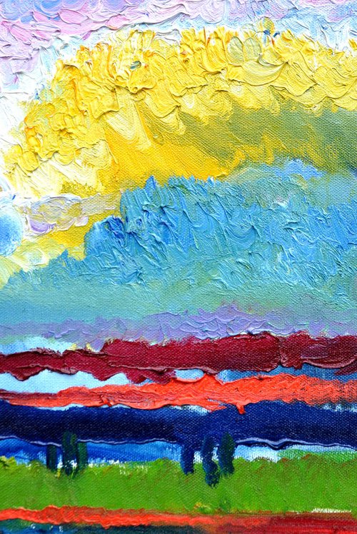 Yellow cloud by Olga Bezhina