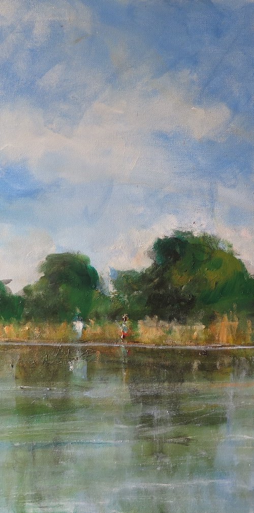 The River Ouse, July 4 by Malcolm Ludvigsen