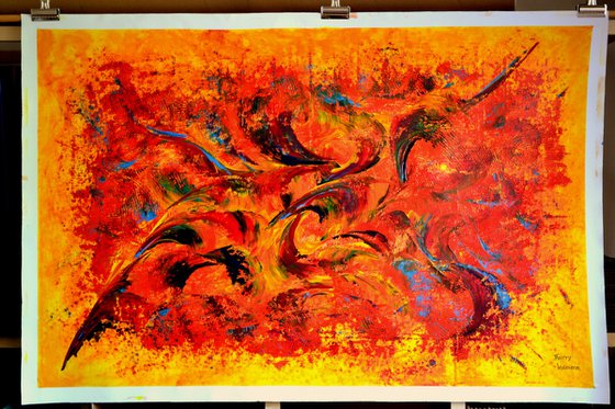 SUMMER HOLIDAYS.140x92 cm.