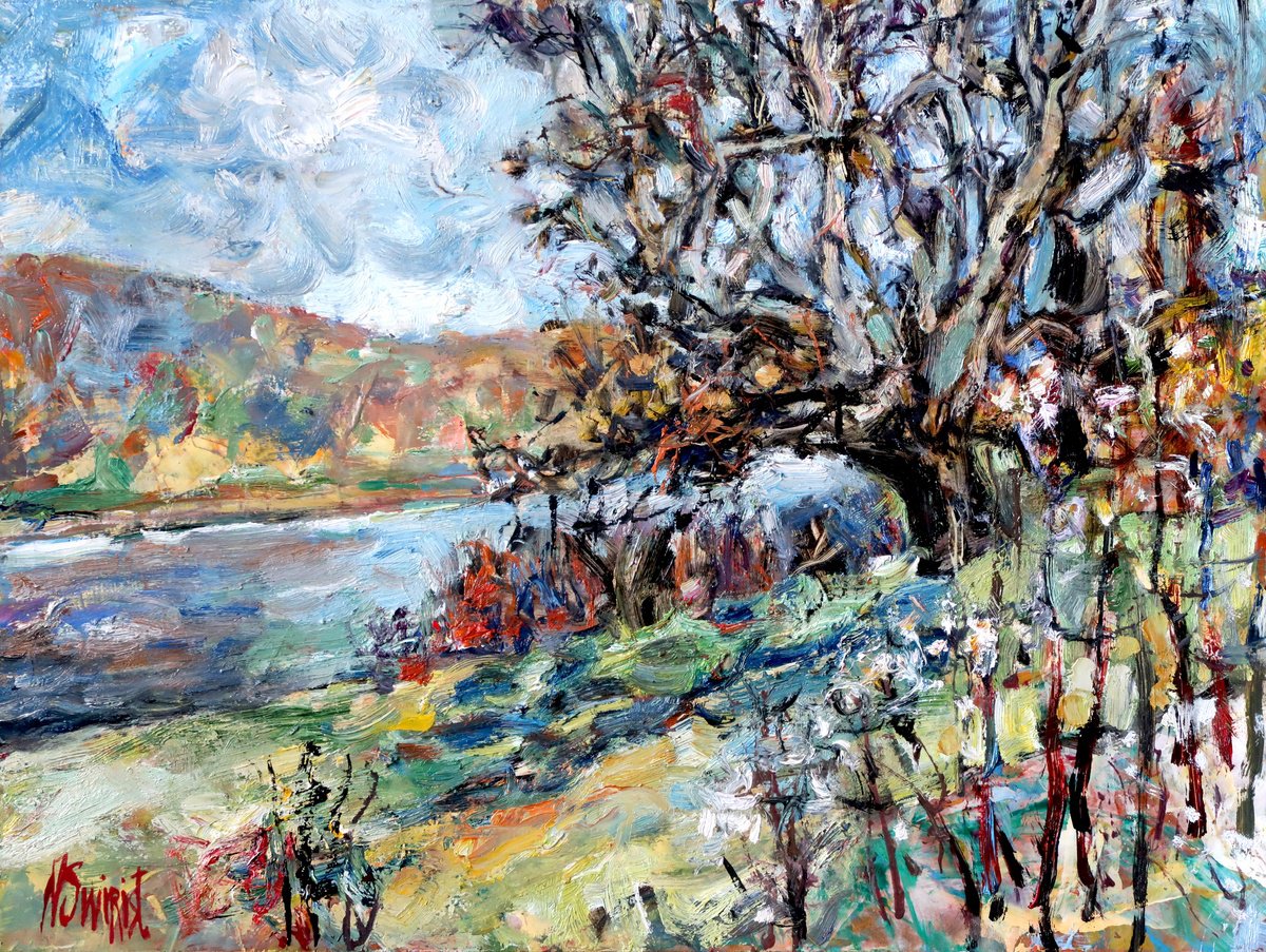 Whisper Of Branches By Nikifor Swiristuhin, 16 X 12, Artwork For Sale On Artfinder