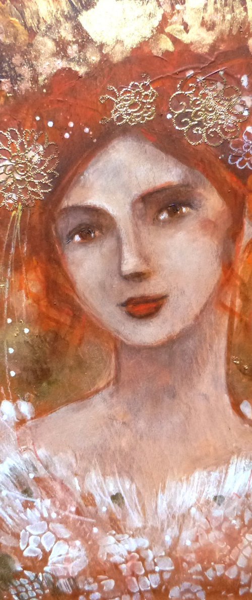 Elvira 30 x 30 cm by Loetitia Pillault