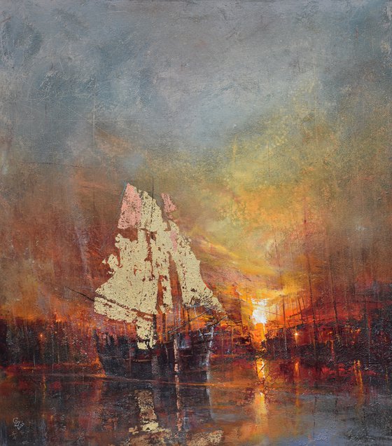 " Harbor of destroyed dreams -  Hope is the last thing ever lost " SPECIAL PRICE!!!