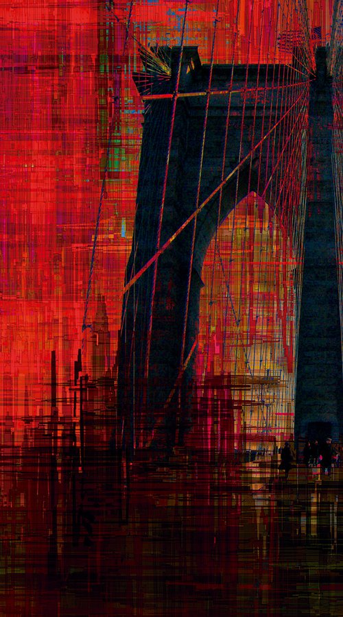 Texturas del mundo, Brooklyn Bridge, New York by Javier Diaz