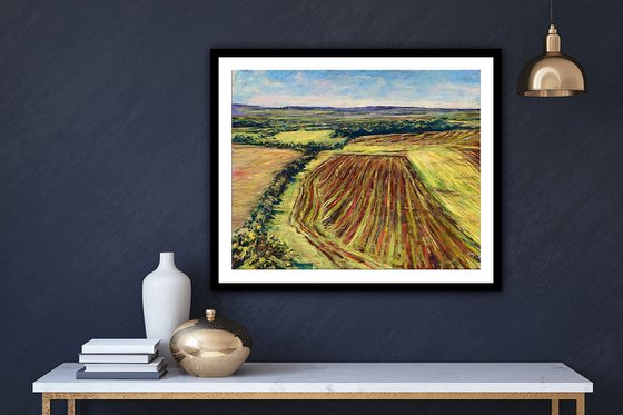 Ploughed Patterns, Wiltshire