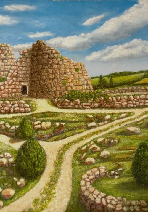 Nuraghe 01 - Palmavera by Antonino Addis