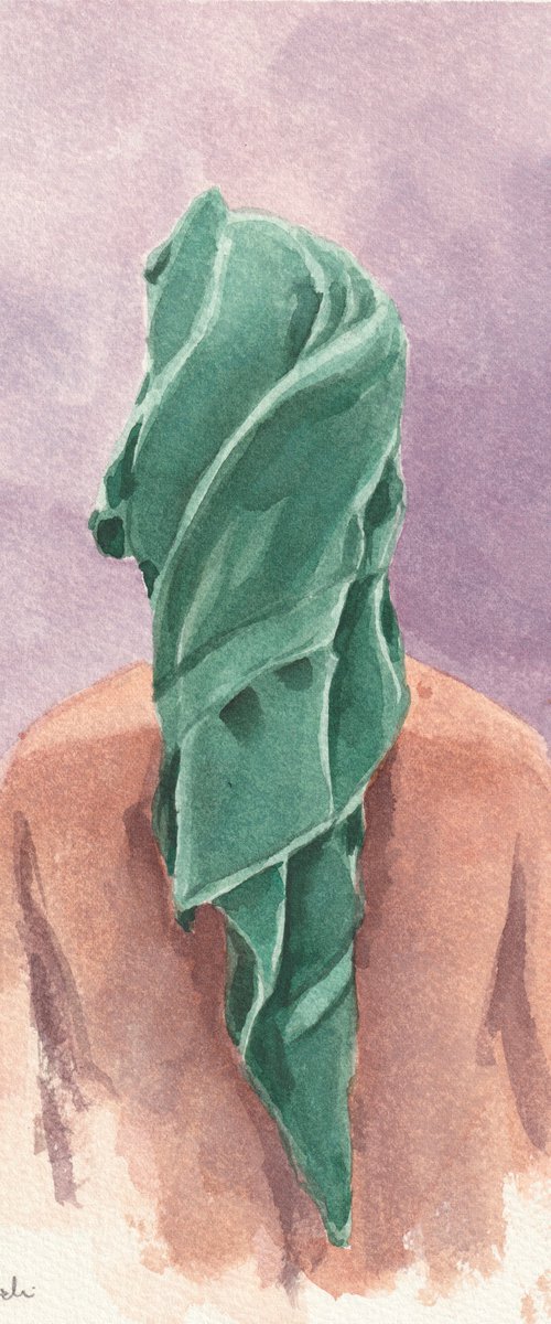 Towel II by Krystyna Szczepanowski