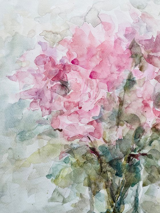Peonies 50x65 cm 2025
