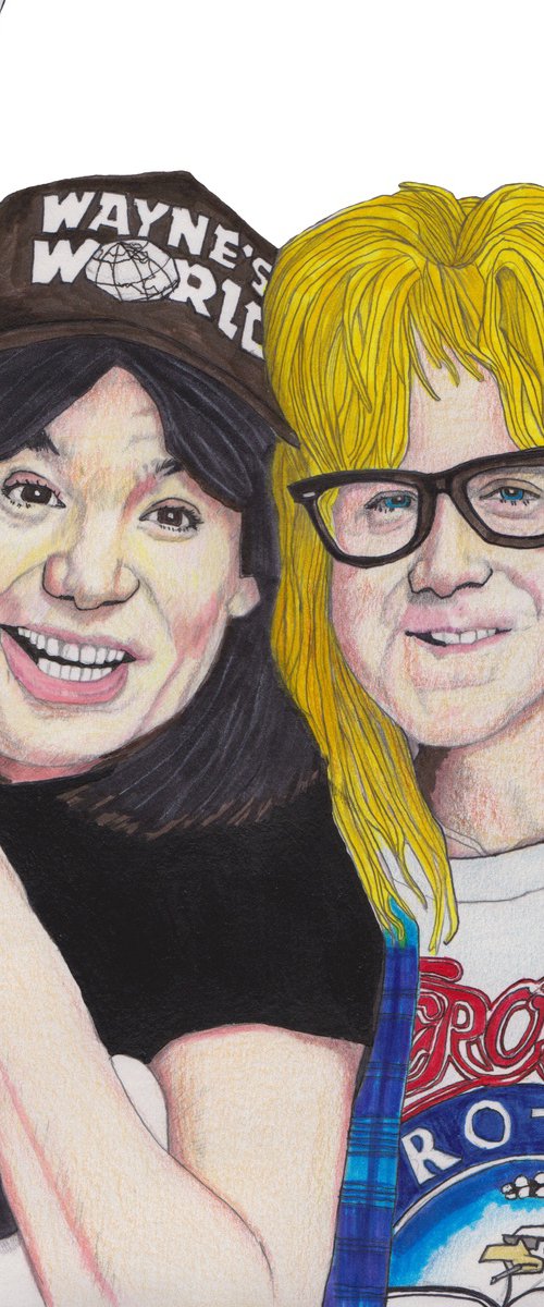 Wayne & Garth Wayne's World by Paul Nelson-Esch