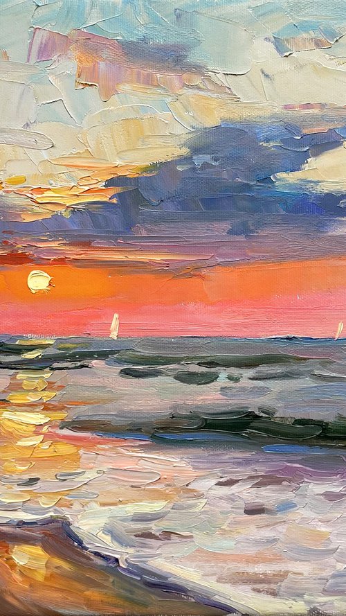 Sea by Evgeny Chernyakovsky