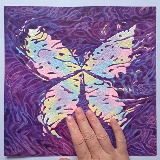 Butterfly «Rainbow Light»