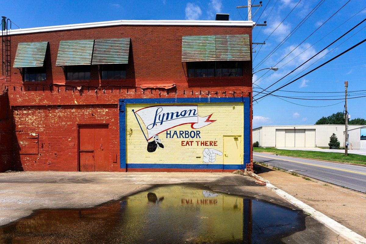 Photorealistic Landscape Photograph By Robert Tolchin, 20 X 16", Eat There, Original Artwork