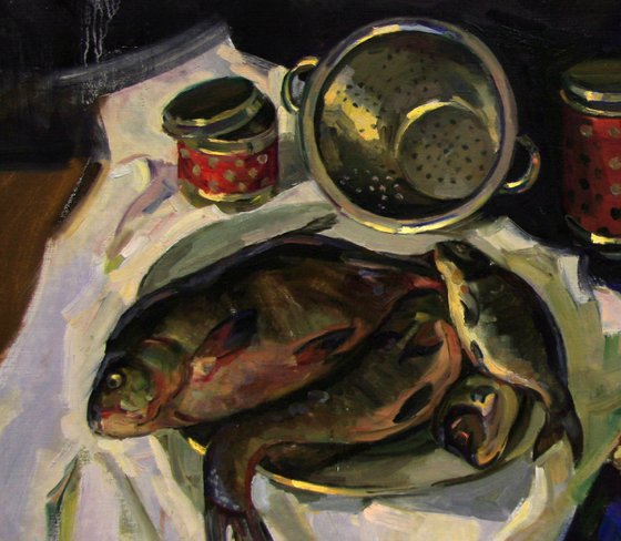 Still life with fish