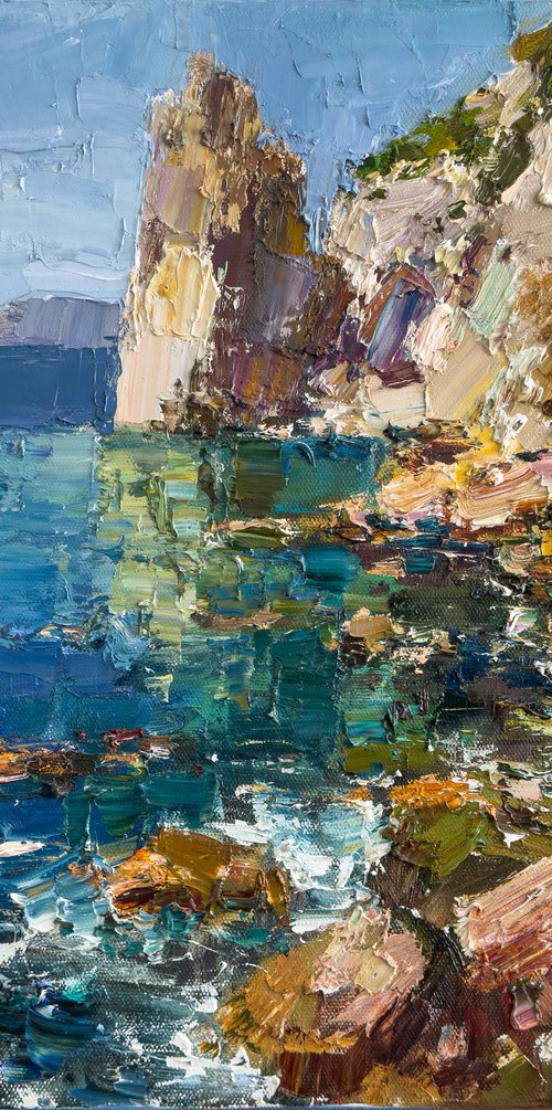 Rocky shore #2 by Anastasiia Valiulina