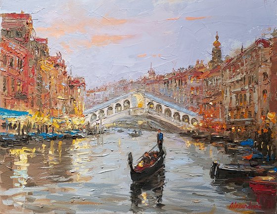 Venice. Rialto Bridge.