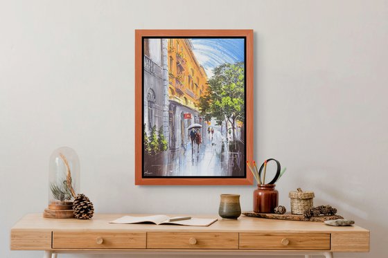 Wet Street Reflections