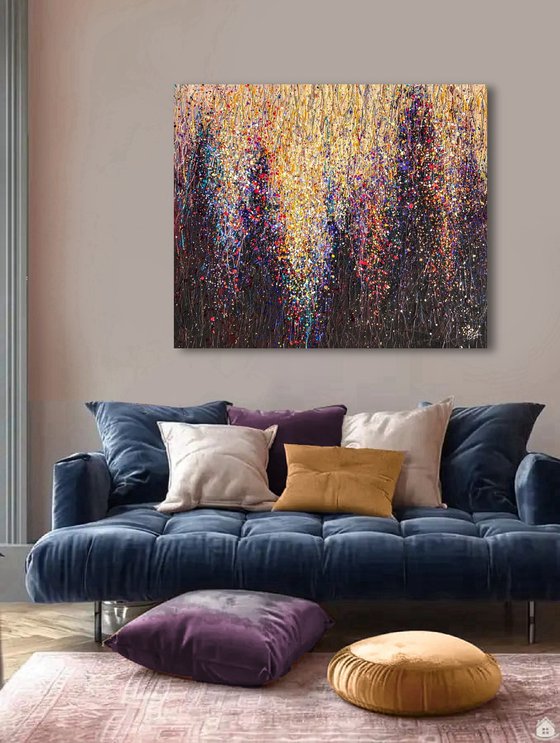 Golden Rain - Violet