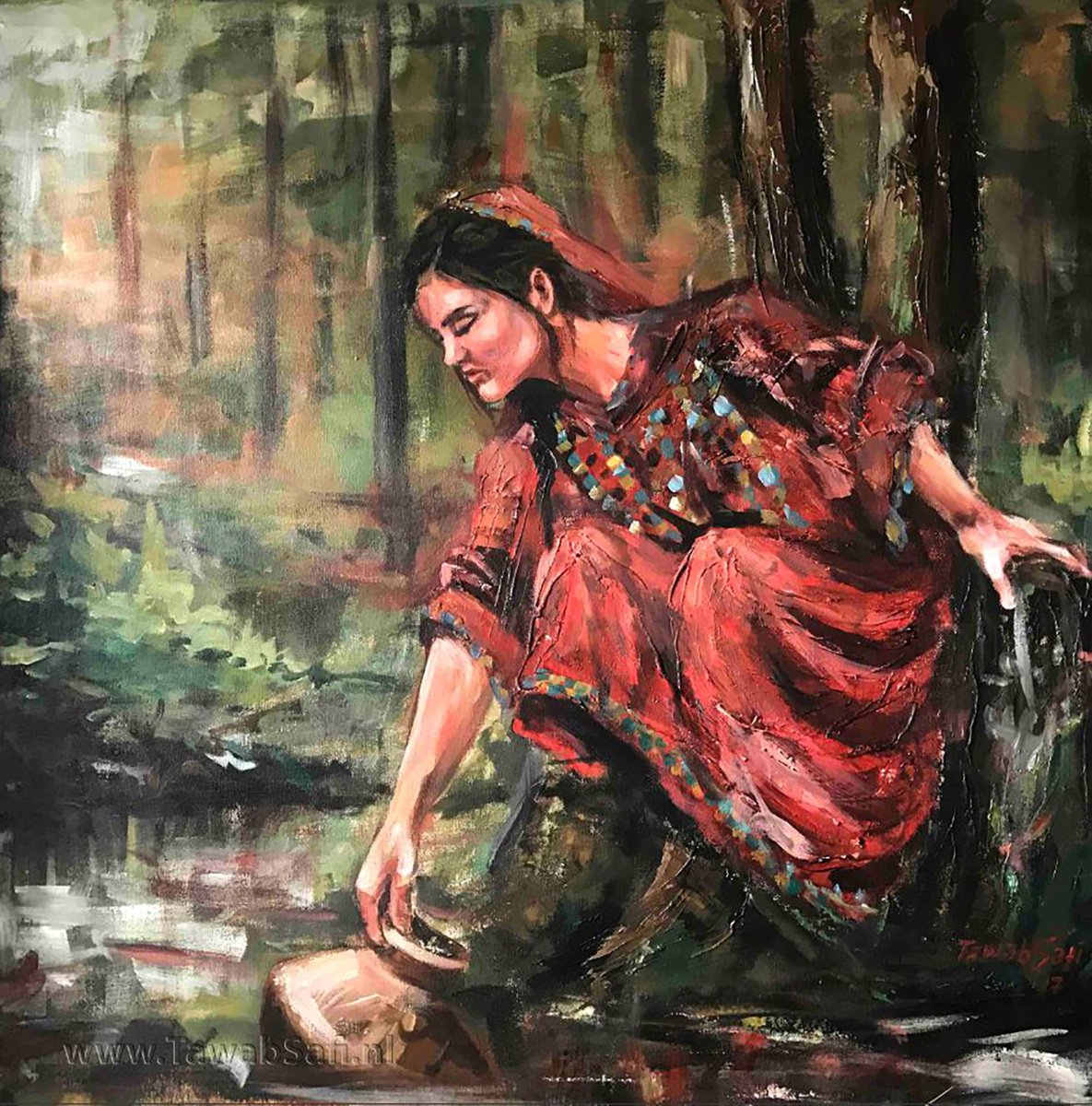 Afghaan Girl by Tawab Safi