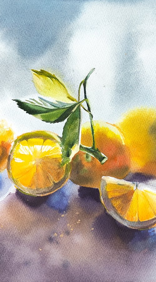 Juicy lemons by Tatiana Paravisini