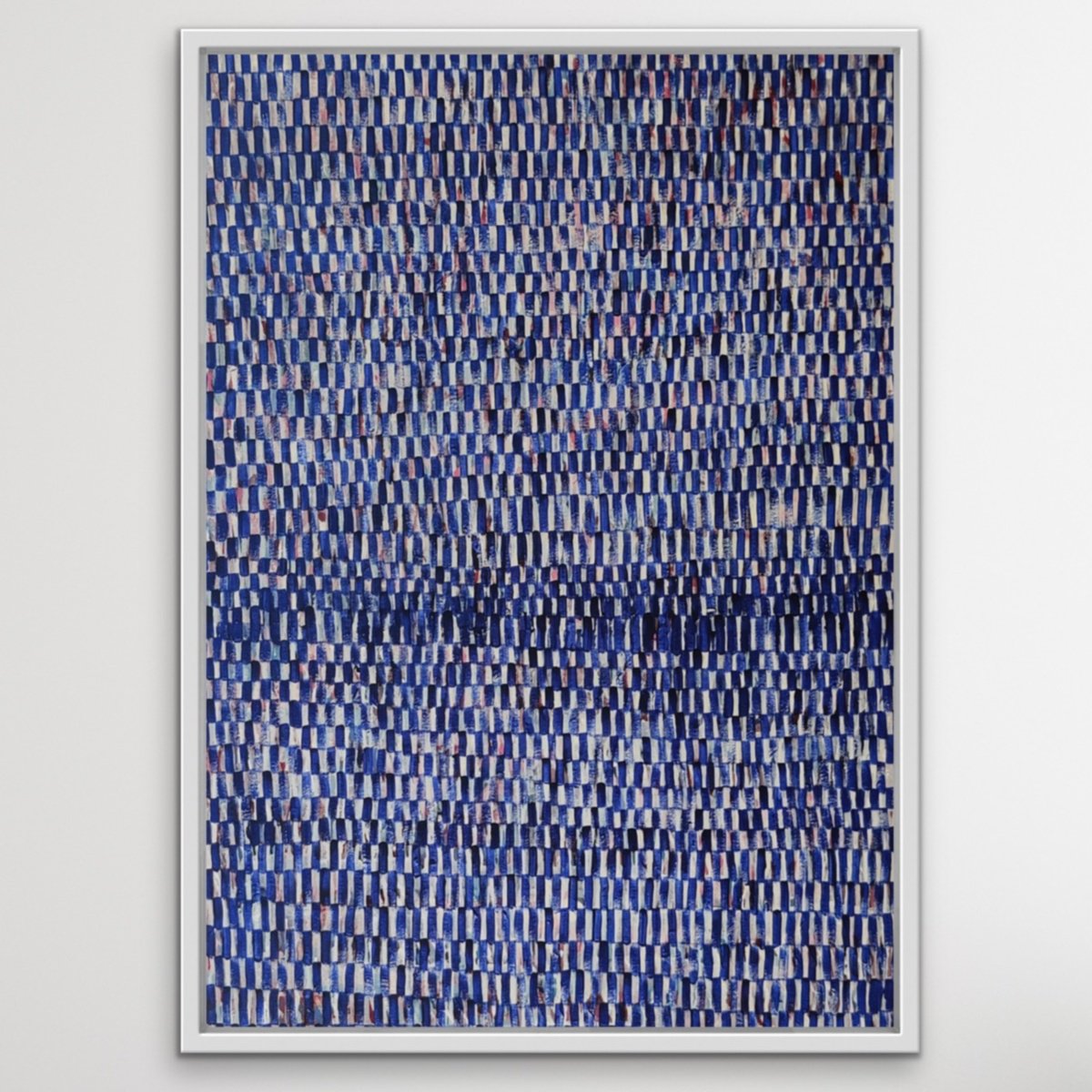 Expressive Abstract Acrylic Painting By Ketki Fadnis, 24 X 36", Carried Away, Original Artwork